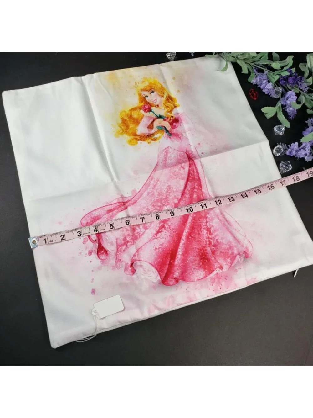 Aurora Accent Pillowcase Sleeping Beauty Home Decor Throw Sham Pillow Cover